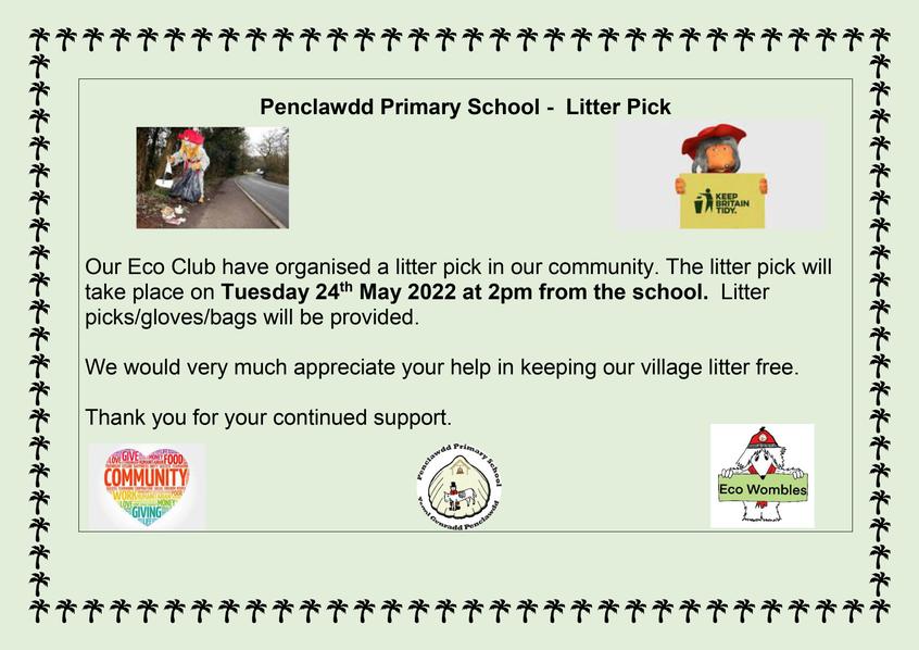 Wombles Community litter pick campaign 