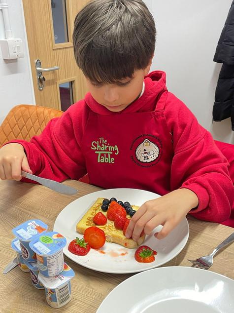 After School Cooking Club at Penclawdd in 2024